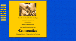Desktop Screenshot of communitas-nortrup.de